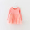 Kids Girls Princess Dresses Infant Dress Newborn Girls Clothes Baby Cotton Long Sleeve Clothing 0-4 Years