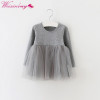 Kids Girls Princess Dresses Infant Dress Newborn Girls Clothes Baby Cotton Long Sleeve Clothing 0-4 Years