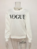 BTS 2017 Women Fashion Brand Hoodie VOGUE Letter Print Sweatshirt Knitted Long Sleeve Pullovers Polerones Mujer Harajuku Tops