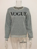 BTS 2017 Women Fashion Brand Hoodie VOGUE Letter Print Sweatshirt Knitted Long Sleeve Pullovers Polerones Mujer Harajuku Tops