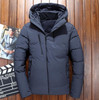 BTKSYXGS 2017 New winter Men's Hooded down jacket coat parka Tide fashion short Thick warm outerwear overcoat -40 degrees/M-3XL