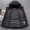 BTKSYXGS 2017 New Men's Winter Casual Hoodies Down Jackets Coats Tide Fashion Thick Warm Waterproof Windproof Parkas Outerwears