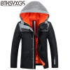 BTKSYXGS 2017 New winter men's Hooded down jackets coats Tide fashion short Thick warm waterproof windproof parkas outerwears
