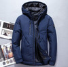 BTKSYXGS 2017 Men's winter Hooded down jacket coat parka Fashion Thick warm Waterproof windproof outerwear overcoat High quality
