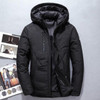 BTKSYXGS 2017 Men's winter Hooded down jacket coat parka Fashion Thick warm Waterproof windproof outerwear overcoat High quality