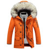 BTKSYXGS 2017 Men's winter Large fur collar lambs wool Hoodies down jackets coats parkas fashion Thick warm outerwears overcoats