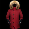 BTKSYXGS 2017 Men's down jacket coat parka fashion winter long Thick warm fur collar Hooded Waterproof outerwear For -40 degrees