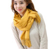 2017 Shawl Scarf For Women Luxury Brand Shawl Winter Warm Pashmina Soft Female fringe Scarf Tassel Cashmere Scarf Women