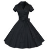 2017 Sexy Summer Dress Women's Retro Vintage Dress Elegant Audrey Hepburn Short Sleeve Casual Office Dress Plus Size Vestidos