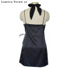 2017 Sexy Summer Women Dress Satin Slip Deep V Neck Spaghetti Strap Party Short Dresses Solid Ladies Mini Dress Vestidoes C099