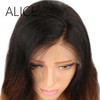 ALICE Pre Plucked Full Lace Human Hair Wigs For Black Women 10-24'' Remy Hair Glueless Brazilian Ombre Lace Wig Bleached Knots