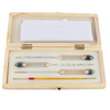 Alcohol meter AlcoholMeter with hydrothermograph for distiller alcohol Hydrometer Alcoholmeter Set 0 to 100% wine Meter Tester