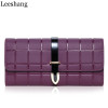 Leeshang Women Purse Genuine Leather Mobile Phone Purse Women Clutch Long Ladies Wallet Female Purse Organizer Card Holder