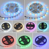 LED Strip Waterproof RGB SMD 5050 12V 5M 60LEDs/M RGBW RGBWW Flexible LED light Strips With EU 3A Power Adapter Remoter Control