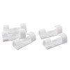 LASPERAL Wire Storage Clips Buckle Organizer Securing Cable Clamp Cable Housing Data Line Finishing Tool Fixed Fit 7mm Cables