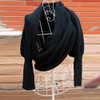 LASPERAL Winter Warm Scarf  Winter South Korea Wool Knitting Scarf With Long Sleeves Shawls And Scarves For Men & Women 210cm