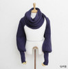 LASPERAL Winter Warm Scarf  Winter South Korea Wool Knitting Scarf With Long Sleeves Shawls And Scarves For Men & Women 210cm
