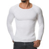 LASPERAL Men Sweaters Fashion Slim Fit Solid Knitted Sweaters Male Autumn Long Sleeve Knitwear Puoolvers Sweaters Z30