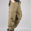 2017 Spring Airborne Jeans Casual overall  pants Cotton Breathable Multi Pocket Military Army Camouflage Cargo Pants For Men