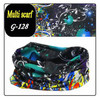 2017 Sport Bicycle Multi Functional Bandana Headband Seamless Tubular Magic Bandanas Tube Ring Scarf 24*48cm Bandanas