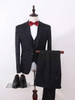 2017 Slim Fit Groom Tuxedo 8 Styles Groomsmen New Arrival Wedding/Dinner Suits Best Man Bridegroom (Jacket+Pants+Vest) BF2