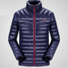 AFS JEEP Men's Winter White Duck Down Jacket Stand Collar Fashion Brand Clothing AFS JEEP Winter Coat Man 135