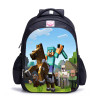 Children School Bag Minecraft Cartoon Backpack Pupils Printing School Bags Hot Game Backpacks For Boys And Girls Mochila Escolar