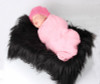 Children photography props Wrap fur blanket fleece blanket photo wrap cloth Wrap
