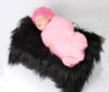 Children photography props Wrap fur blanket fleece blanket photo wrap cloth Wrap