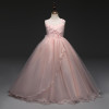 Children Princess Flower Girl Dress Summer Tutu Wedding Long Formal Dress Birthday Party Dresses For Girls Kids 14 Yrs Clothing Children Princess Flower Girl Dress Summer Tutu Wedding Long Formal Dress Birthday Party Dresses For Girls Kids 14 Yrs Clothing