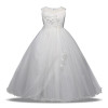 Children Princess Flower Girl Dress Summer Tutu Wedding Long Formal Dress Birthday Party Dresses For Girls Kids 14 Yrs Clothing Children Princess Flower Girl Dress Summer Tutu Wedding Long Formal Dress Birthday Party Dresses For Girls Kids 14 Yrs Clothing