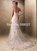 Robe De Mariage White/Ivory Sweetheart Lace Mermaid Long Wedding Dress Luxury Lace Appliques Stock Bridal Gown Vestido De Novia
