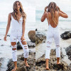 ripped Jeans High Waist Denim Jeans For Women 2016 Black Pencil Jeans Femme Skinny Women Jeans Pants Trousers
