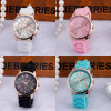 2017 casual Geneva Women Watches Roman Numerals Silicone Jelly Gel Quartz Analog Wrist Watch Men Watch Reloj Mujer MEW