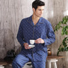 2016 Men's Pajamas Autumn Long Sleeve Pyjamas Sleepwear Cotton Plaid Men Pijama Male Lounge Pajama Sets Plus size Nightwear 4XL 2016 Men's Pajamas Autumn Long Sleeve Pyjamas Sleepwear Cotton Plaid Men Pijama Male Lounge Pajama Sets Plus size Nightwear 4XL
