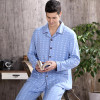 2016 Men's Pajamas Autumn Long Sleeve Pyjamas Sleepwear Cotton Plaid Men Pijama Male Lounge Pajama Sets Plus size Nightwear 4XL 2016 Men's Pajamas Autumn Long Sleeve Pyjamas Sleepwear Cotton Plaid Men Pijama Male Lounge Pajama Sets Plus size Nightwear 4XL