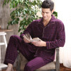 2016 Men's Pajamas Autumn Long Sleeve Pyjamas Sleepwear Cotton Plaid Men Pijama Male Lounge Pajama Sets Plus size Nightwear 4XL 2016 Men's Pajamas Autumn Long Sleeve Pyjamas Sleepwear Cotton Plaid Men Pijama Male Lounge Pajama Sets Plus size Nightwear 4XL