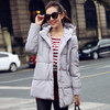 2016 Long Parkas Female Women Winter Coat Thickening Cotton Winter Jacket Womens Outwear Parkas for Women Winter Outwear