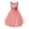 Vogue Toddler Baby Girl Princess Dress Sleeveless Sequin Flower Tulle Tutu Dress Vogue Toddler Baby Girl Princess Dress Sleeveless Sequin Flower Tulle Tutu Dress