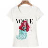 VOGUE T-Shirt Women Kawaii cute girl T shirt Female short sleeve princess Clothing Funny cartoon summer Top fashion lady Tees VOGUE T-Shirt Women Kawaii cute girl T shirt Female short sleeve princess Clothing Funny cartoon summer Top fashion lady Tees