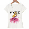 VOGUE T-Shirt Women Kawaii cute girl T shirt Female short sleeve princess Clothing Funny cartoon summer Top fashion lady Tees VOGUE T-Shirt Women Kawaii cute girl T shirt Female short sleeve princess Clothing Funny cartoon summer Top fashion lady Tees