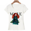 VOGUE T-Shirt Women Kawaii cute girl T shirt Female short sleeve princess Clothing Funny cartoon summer Top fashion lady Tees VOGUE T-Shirt Women Kawaii cute girl T shirt Female short sleeve princess Clothing Funny cartoon summer Top fashion lady Tees
