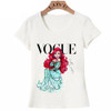 VOGUE T-Shirt Women Kawaii cute girl T shirt Female short sleeve princess Clothing Funny cartoon summer Top fashion lady Tees VOGUE T-Shirt Women Kawaii cute girl T shirt Female short sleeve princess Clothing Funny cartoon summer Top fashion lady Tees