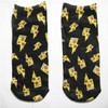 New 2016 New arrival Funny Aliens 3D Print sock Women's Girls Low Cut Ankle Socks Cute banana Cotton Hosiery Printed Sock