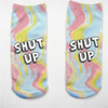New 2016 New arrival Funny Aliens 3D Print sock Women's Girls Low Cut Ankle Socks Cute banana Cotton Hosiery Printed Sock