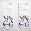 New 2016 New arrival Funny Aliens 3D Print sock Women's Girls Low Cut Ankle Socks Cute banana Cotton Hosiery Printed Sock