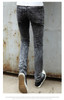 New 2016 Men's Tight Pencil jeans Male Slim Blue Fashion Casual Denim Trousers Men Skinny Jean Pants Size 28-34 Free Shipping