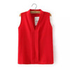 New 2016 Fashion Women's Colourful V Neck Summer Chiffon Blouses Shirt Cute Sleeveless Shirts Casual Top Blusas Femininas