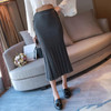 New 2016 Fashion Autumn Winter Women Skirt High Waist Elastic Sexy Pleated Maxi Long Skirts Womens Lady Skirts Female New 2016 Fashion Autumn Winter Women Skirt High Waist Elastic Sexy Pleated Maxi Long Skirts Womens Lady Skirts Female