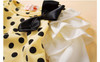 New 2016 autumn /spring children clothing girls polka dot dress long-sleeve kids girls princess dress